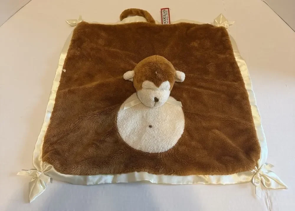Douglas Lil’ Snugglers Baby Monkey Plush Security Blanket FREE SHIPPING